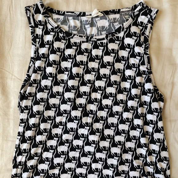 Kitty pattern tank - Picture 2 of 3